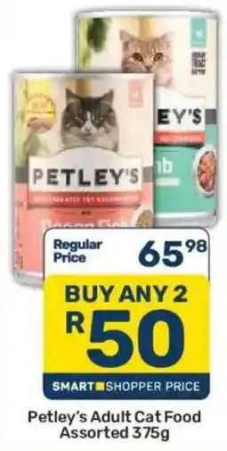 Pick n Pay Petley's Adult Cat Food Assorted offer