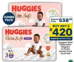 Pick n Pay Huggies Gold Skin Soft Pants Assorted offer