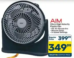 Pick n Pay AIM 20cm High Velocity Plastic Fan offer