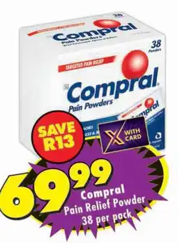 Shoprite Compral Pain Relief Powder offer