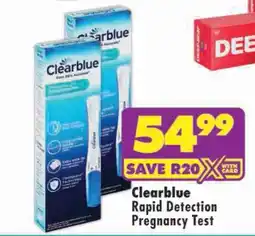 Shoprite Clearblue Rapid Detection Pregnancy Test offer