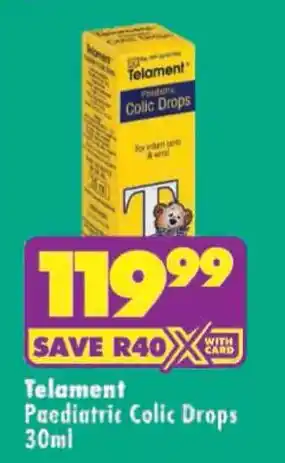 Telament Paediatric Colic Drops