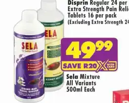 Shoprite Sela Mixture offer
