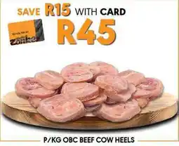 OBC Meat & Chicken OBC BEEF COW HEELS offer