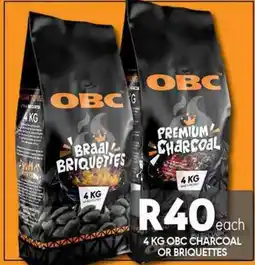OBC Meat & Chicken OBC Charcoal or Briquettes offer