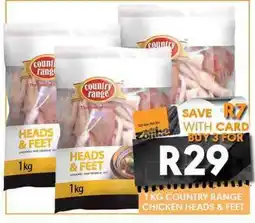 OBC Meat & Chicken Country Range Chicken Heads & Feet offer