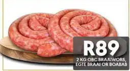 OBC Meat & Chicken OBC Braaiwors offer