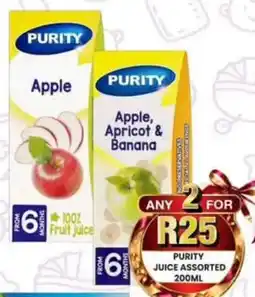 Take 'n Pay Purity juice assorted offer