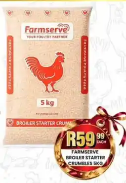 Take 'n Pay Farmserve Broiler Starter Crumbles offer