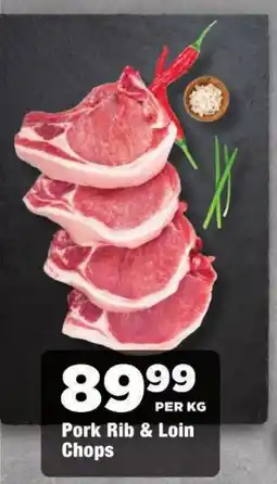 OK Foods Pork Rib & Loin Chops offer