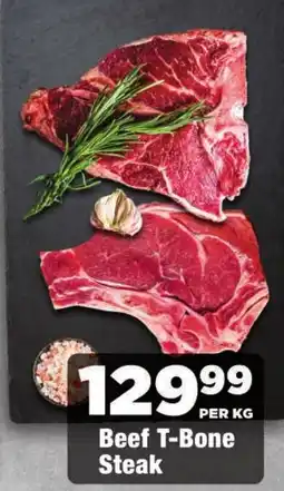 OK Foods Beef T-Bone Steak offer