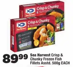 OK Foods Sea Harvest Crisp & Chunky Frozen Fish Fillets offer