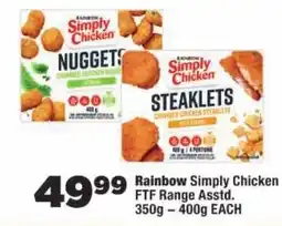 OK Foods Rainbow Simply Chicken Assorted offer