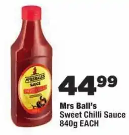 OK Foods Mrs Ball's Sweet Chilli Sauce offer