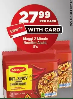 OK Foods Maggi 2 Minute Noodles Asstd. offer