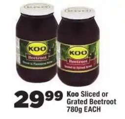 OK Foods Koo Sliced or Grated Beetroot offer