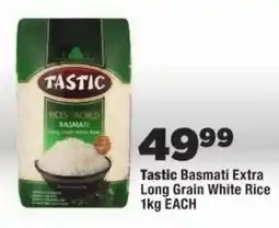 OK Foods Tastic Basmati Extra Long Grain White Rice offer