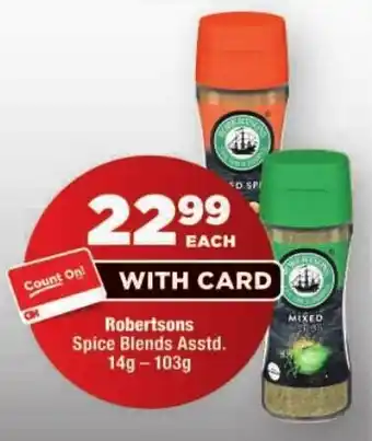 OK Foods Robertsons Spice Blends Assorted offer