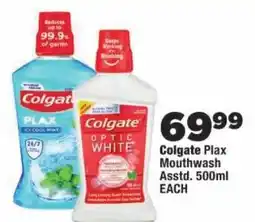 OK Foods Colgate Plax Mouthwash offer