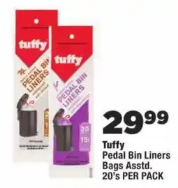OK Foods Tuffy Pedal Bin Liners offer