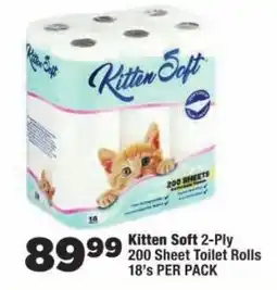 OK Foods Kitten Soft 2-Ply Toilet Rolls offer