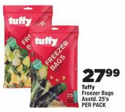 OK Foods Tuffy Freezer Bags offer