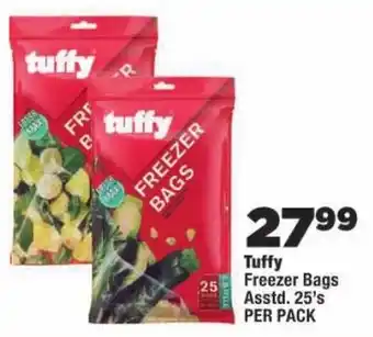 Tuffy Freezer Bags