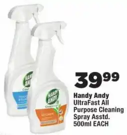 OK Foods Handy Andy UltraFast All Purpose Cleaning Spray offer