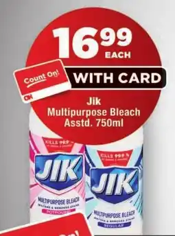 OK Foods Jik Multipurpose Bleach offer