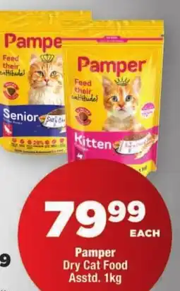 OK Foods Pamper Dry Cat Food offer