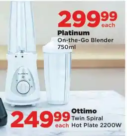 OK Foods Platinum On-the-Go Blender offer