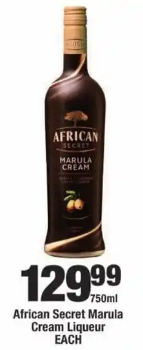 OK Liquor African Secret Marula Cream Liqueur offer