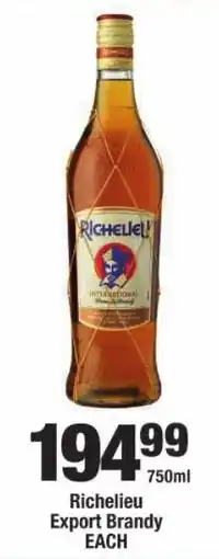 OK Liquor Richelieu Export Brandy offer