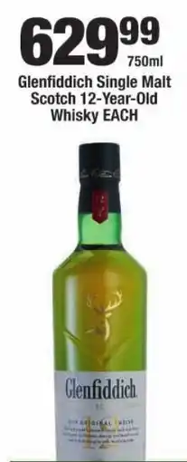 OK Liquor Glenfiddich Single Malt Scotch 12-Year-Old Whisky offer