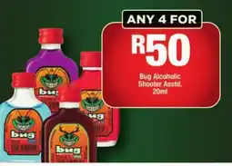 OK Liquor Bug Alcoholic Shooter Assorted offer