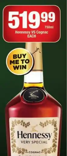 OK Liquor Hennessy Very Special Cognac offer