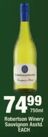 OK Liquor Robertson Winery Sauvignon Assstd. offer
