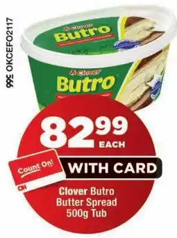 OK Foods Clover Butro Butter Spread offer