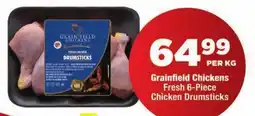 OK Foods Grainfield Chickens Fresh 6-Piece Chicken Drumsticks offer
