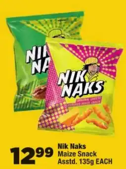 OK Foods Nik Naks Maize Snack offer