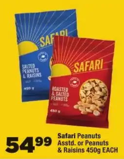 OK Foods Safari Peanuts Assorted offer