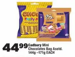 OK Foods Cadbury Mini Chocolates Bag Assorted offer