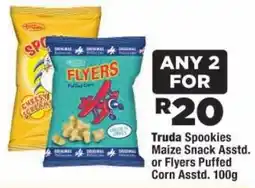 OK Foods Truda Spookies Maize Snack Assstd. offer
