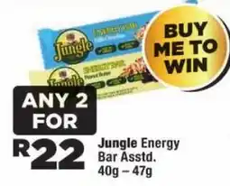 OK Foods Jungle Energy Bar Assorted offer