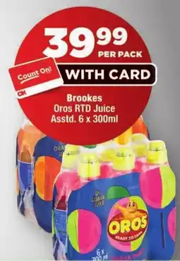 OK Foods Brookes Oros RTD Juice offer