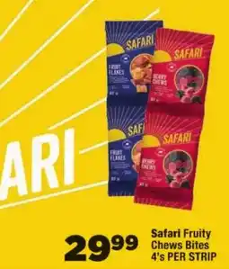 OK Foods Safari Fruity Chews Bites offer