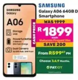 Game SAMSUNG Galaxy A06 offer