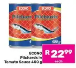 Game ECONO Pilchards in Tomato Sauce offer