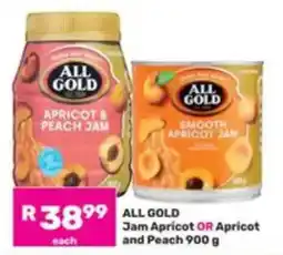 Game ALL GOLD Jam Apricot OR Apricot and Peach offer