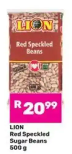 Game LION Red Speckled Sugar Beans offer